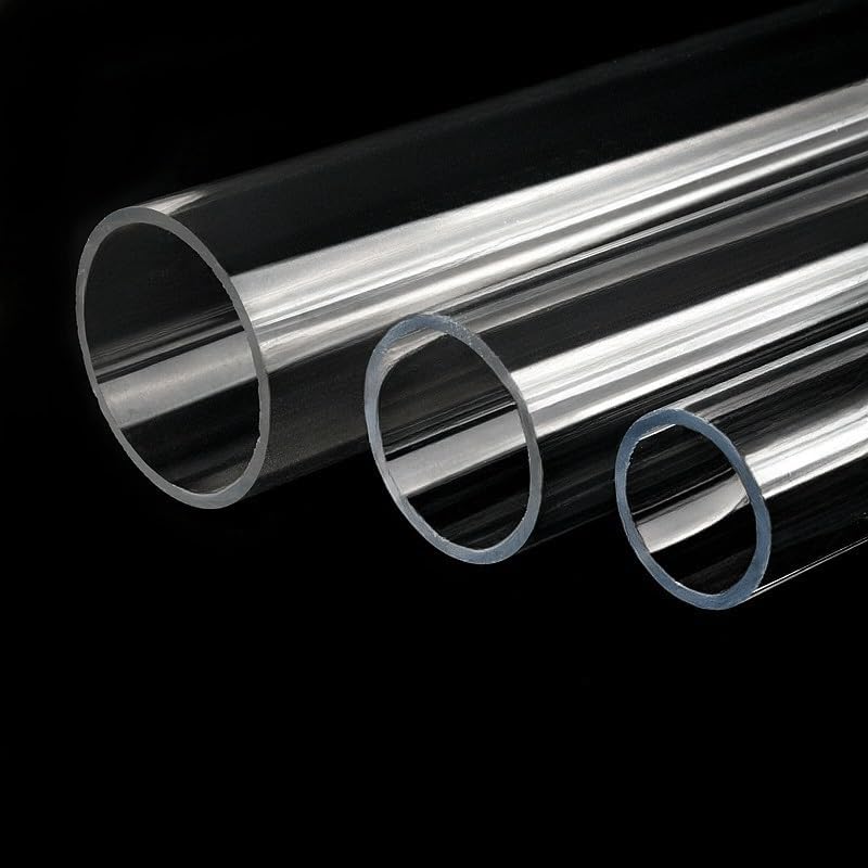 1pcs Transparent Acrylic Tube Aquarium Fish Tank Water Supply, for Garden Pipe 50cm Long Accessories(Outer Diameter 110mm)