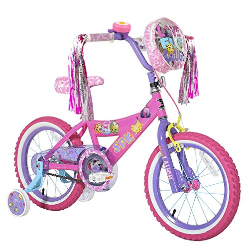 U-LIAN Kids Streamers and Bike Bell for Girls-1 Pack Flower