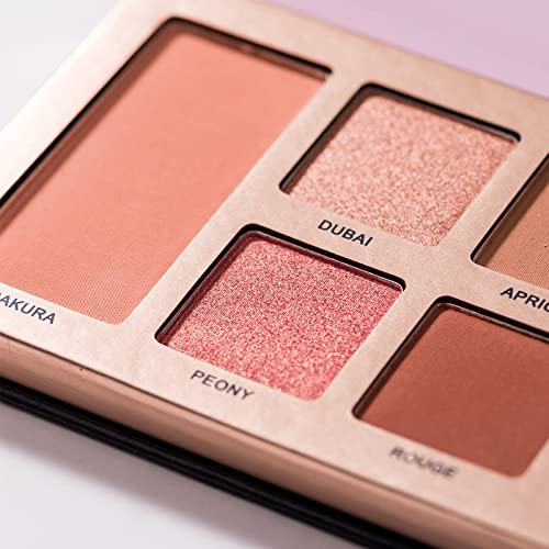 Myuango Gentle As Ever Eyeshadow Richly Pigmented Soft And Smooth Powder Blendable Waterproof Matte Shimmer Makeup Palette Purple Long Lasting Pallet Eye Makeup #TOP6