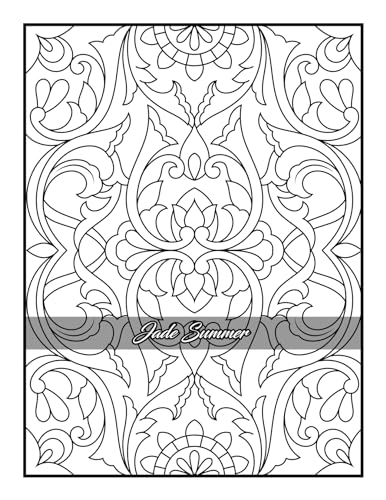 100 Amazing Patterns: An Adult Coloring Book with Fun, Easy, and Relaxing Coloring Pages - Image 42