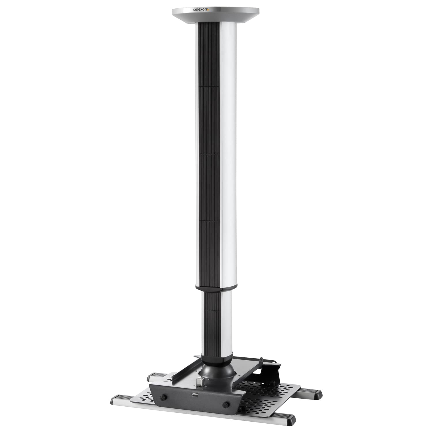 celexon Soporte de Techo inclinable y orientable MulitCel 4070 Expert - 40-70cm Distancia al Techo - 360º - hasta 25 kg