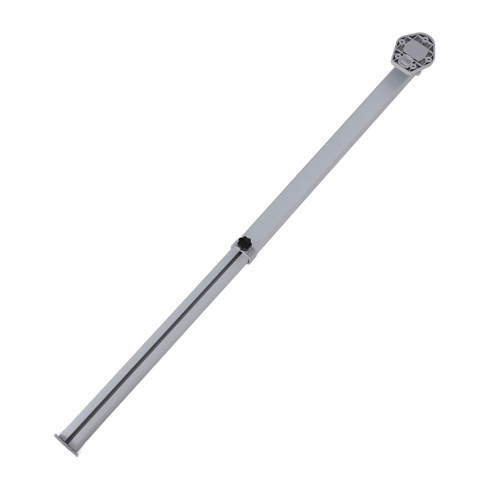 Pied De Table Amovible Camping-Car Avec Rail 100 Cm - Aluminium Pliable, Fixation Sans Outils - Pour Caravane, Van, Bateau