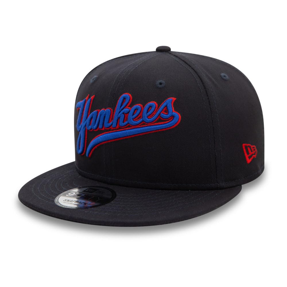 New Era MLB 9FIFTY Snapback Cap Wordmark New York Yankees Navy, blue, M/L