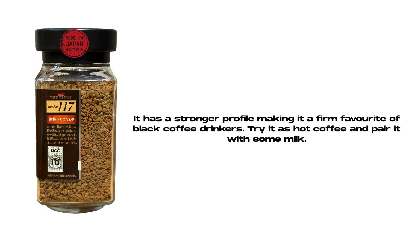The Blend No 117, Imported japanese Instant Coffee with Dark