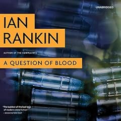 A Question of Blood Audiolibro Por Ian Rankin arte de portada