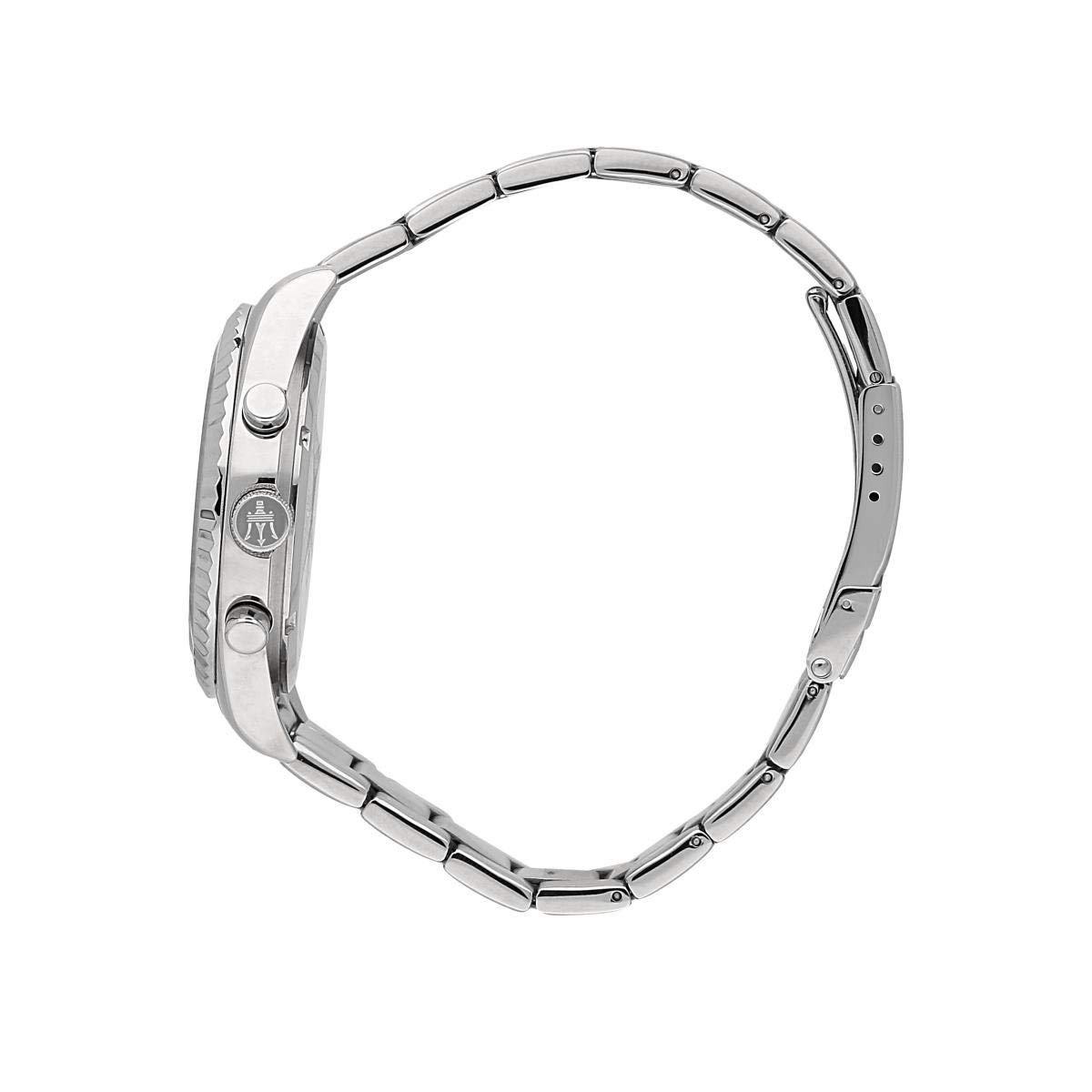 Maserati Montre pour Homme, Collection Competizione, en Acier, avec Bracelet en Acier Inoxydable - R8853100018