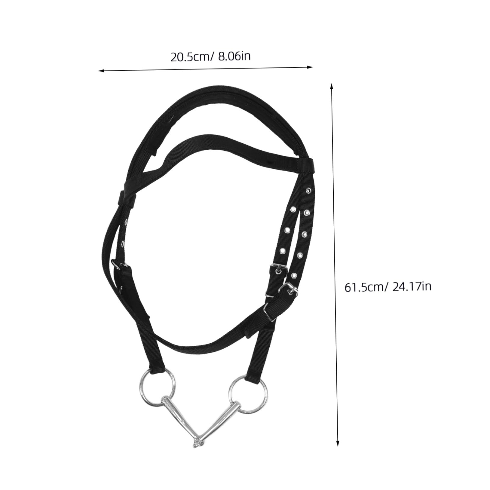 Cabezada De Nylon para Caballos y Resistente para Entrenamiento y Monta De Diversas Razas