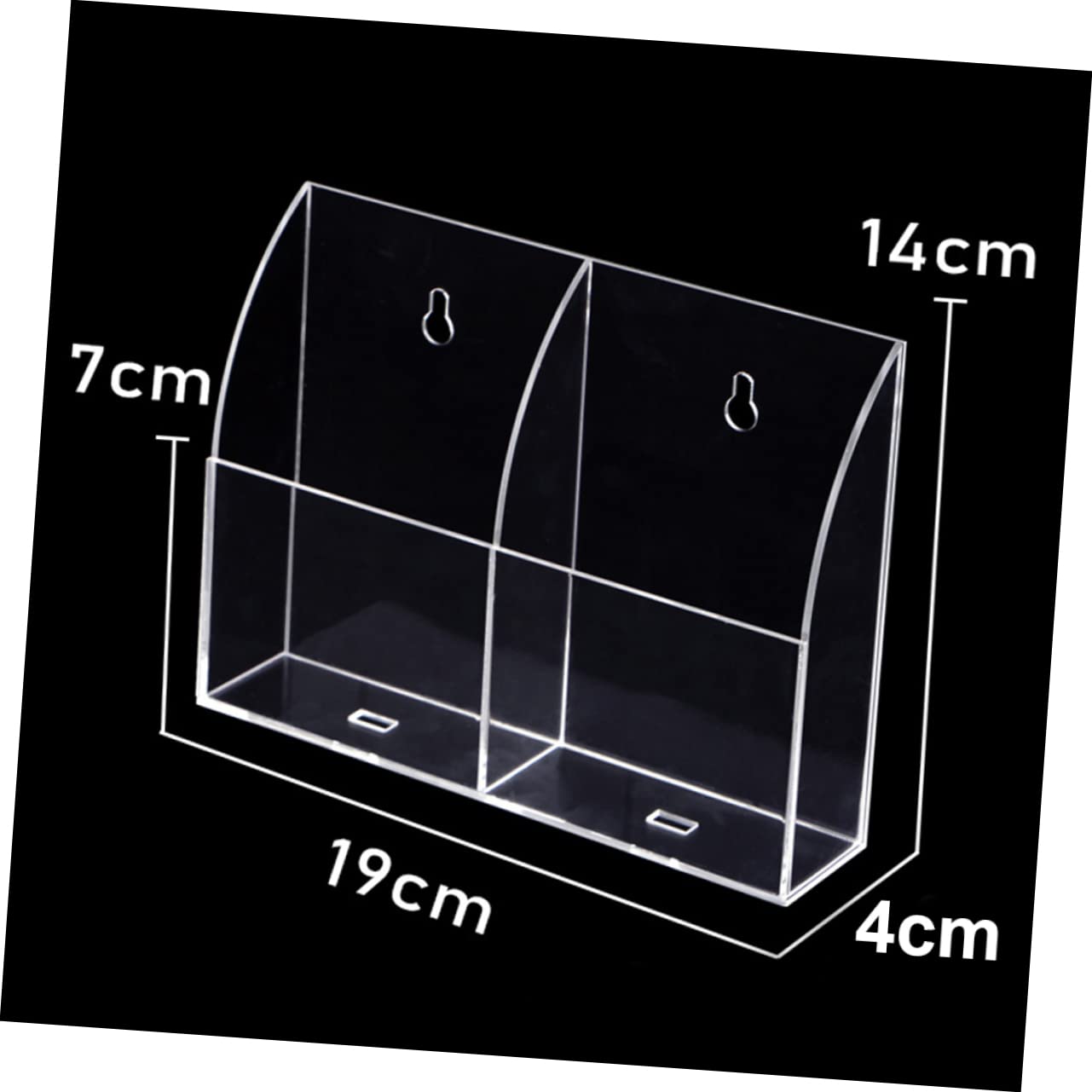 Alipis Soporte Mando Distancia Pared Estante Almacenamiento Soporte Carga Celular Caja Contenedor Estuche Almacenaje