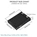 DIYhz Water Cooling Computer Radiator, 12 Pipe Aluminum Heat Exchanger Liquid Cooling Radiator G1/4 Thread Heat Row Sink 120mm for CPU PC Laser Water Cool System DC12V Black