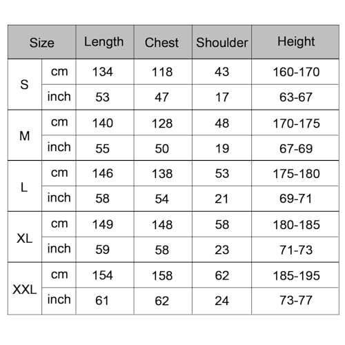 Myir JUN Umhang mit Kapuze, Kostüm Herren Robe mit Kapuze Halloween Cape Gewand Karneval Fasching Männer Erwachsene Cosplay Party Outfit (Braun, XXL)