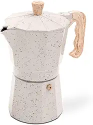 Cafeteira de Alumínio 6 Xícaras 300Ml Verona Brinox - Vanilla