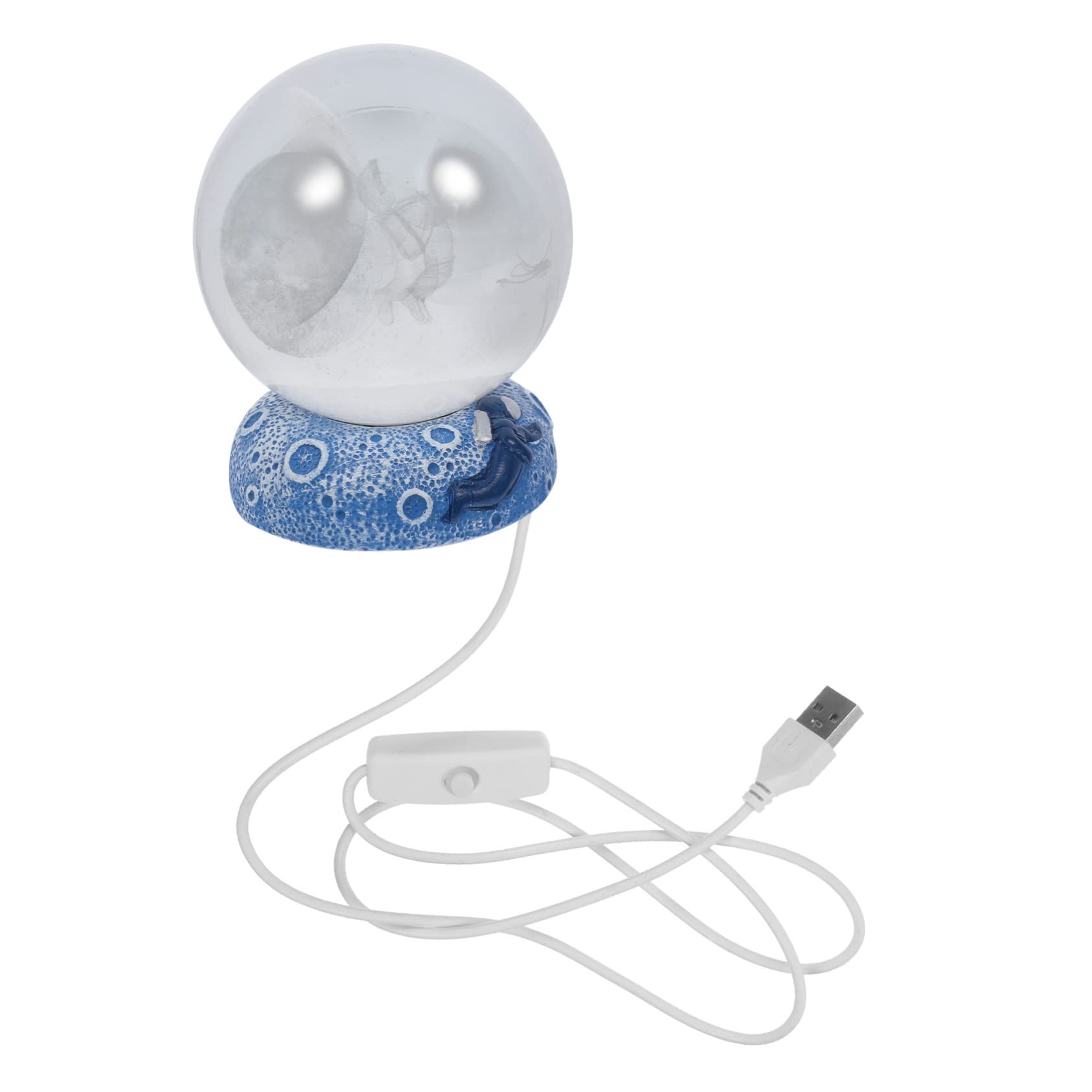 DIYEAH Glowing Balls Nightlight Lamp Crystal Ball Lamp Led Small Night Light Home Decor Desk Decor