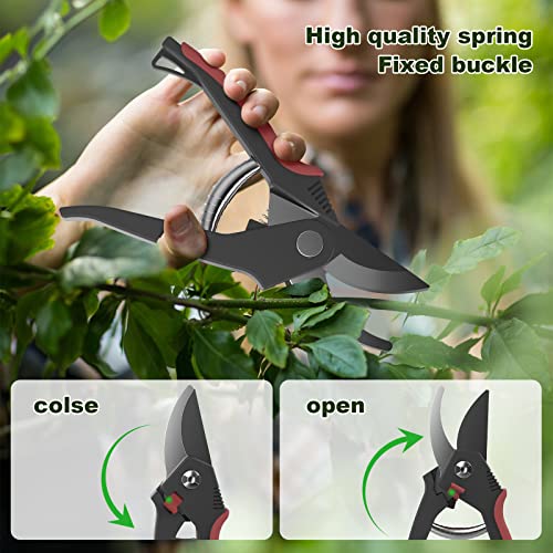 Gardening Tools Garden Tool Set Gardening Tools Kit Alloy Steel Gardening Gifts for Women Gardening Kits Garden Tool Set Gardening Hand Tools Hand Rake - Image 5