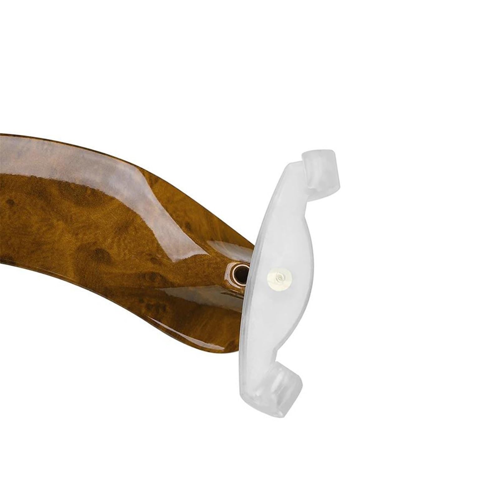 Reposapiés para violín Almohadilla de hombro universal ajustable para violín accesorios para instrumentos de 3/4 y 4/4