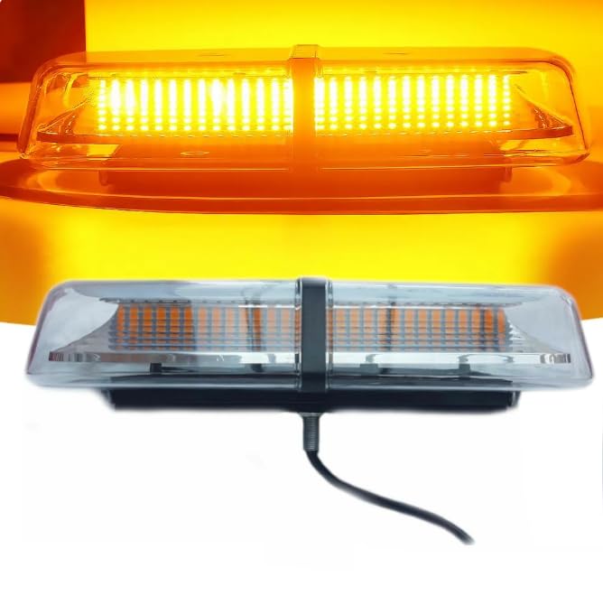 Barre Lumineuse Stroboscopique LED 96W - 16 Modes, Télécommande, IP65 - Pour Voiture 12V/24V (Avertissement Panne) 16 Modes Clignotants Barre Lumineuse Stroboscopique LED 96W - 16 Modes, Télécommande, IP65 - Pour Voiture 12V/24V (Avertissement Panne) 16 Modes Clignotants