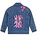 My Little Pony Girls Jean Jacket Twilight Sparkle and Pinkie Pie Outerwear For Kids Blue 10