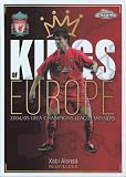 2023-24 TOPPS CHROME LIVERPOOL FC KINGS OF EUROPE REFRACTOR #KE-7 XABI ALONSO LIVERPOOL SOCCER