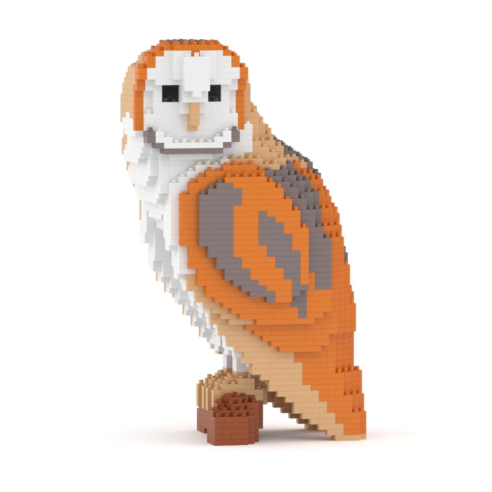 Amazon.com: JEKCA Barn Owl 01S | Bird Plastic Building Blocks