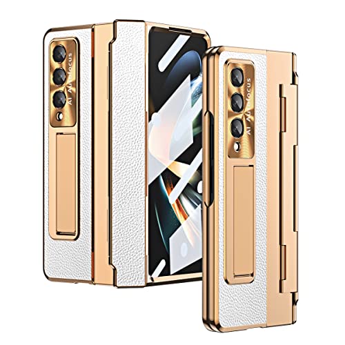 Coque Samsung Galaxy Z Fold 4 premium à protection 360 degrés blanche