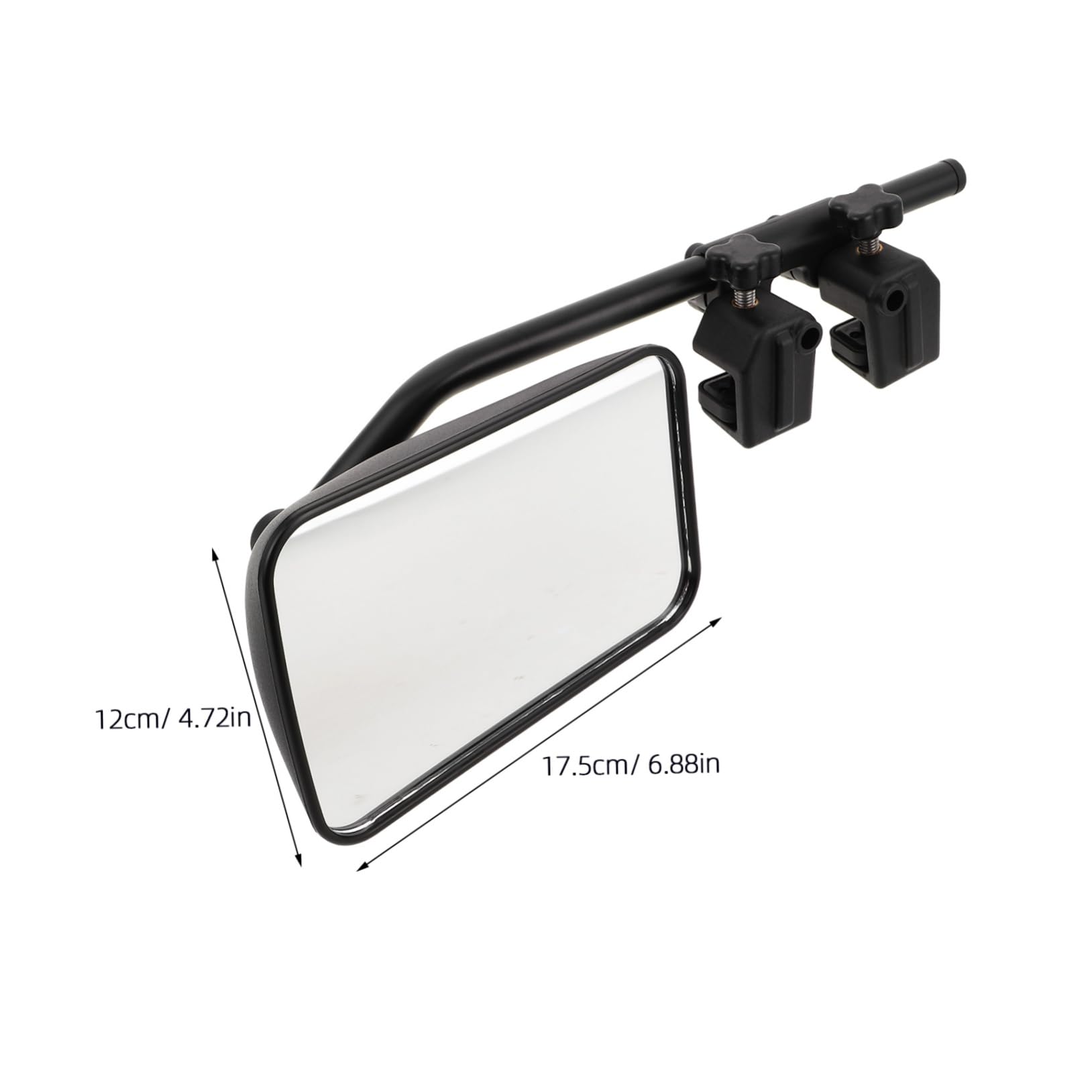 Amosfun 2piezas Espejo Retrovisor De Camioneta Clip Para Extensiones De Espejo Gran Angular Para Coche Remolque Seguro Uso Camiones y Autocaravanas