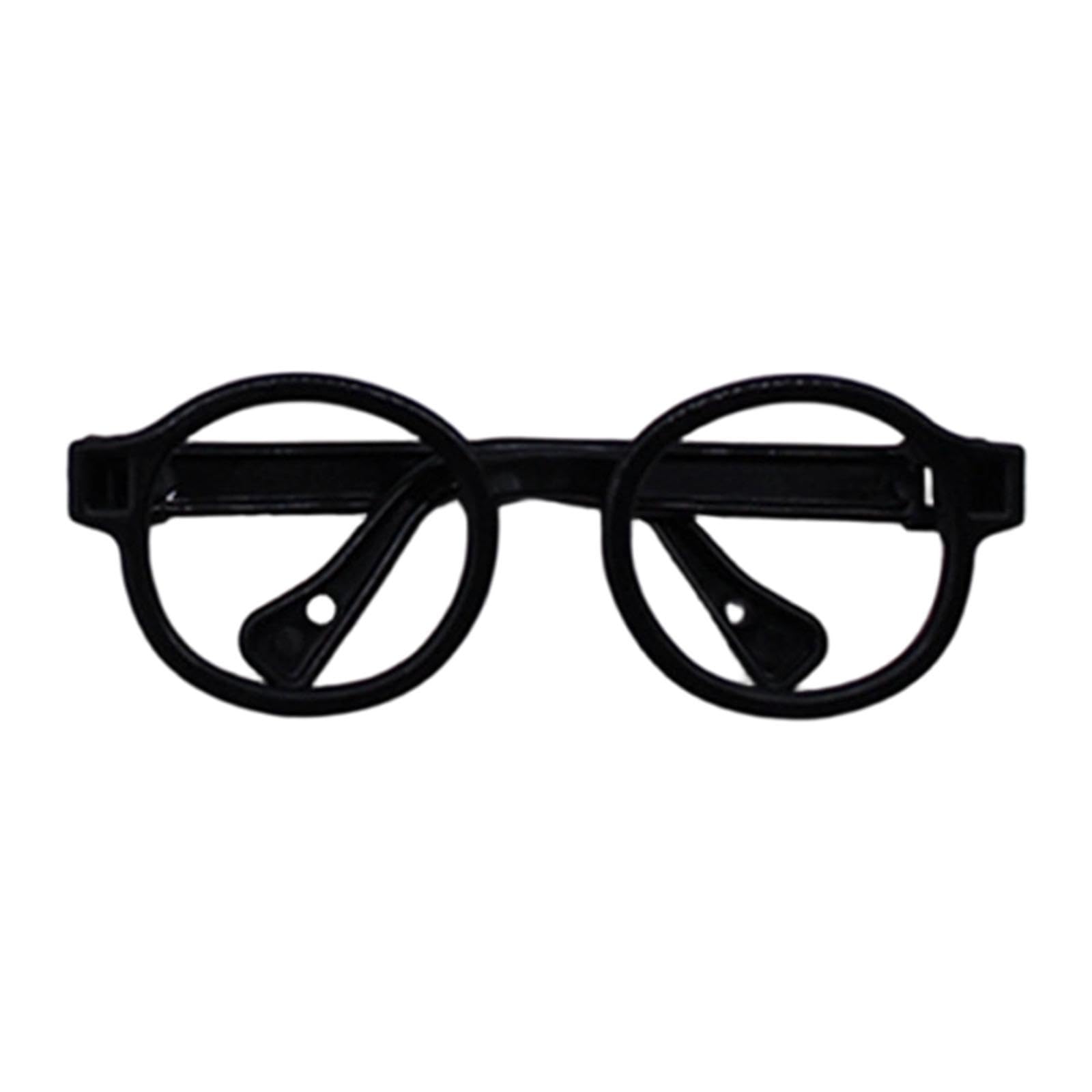 Figurine Dress up EyelFuelses Doll Decoration Party Family Friends Doll Glasses Black-image-28