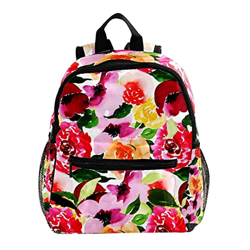 Sac à dos tropical multicolore pour les sorties scolaires