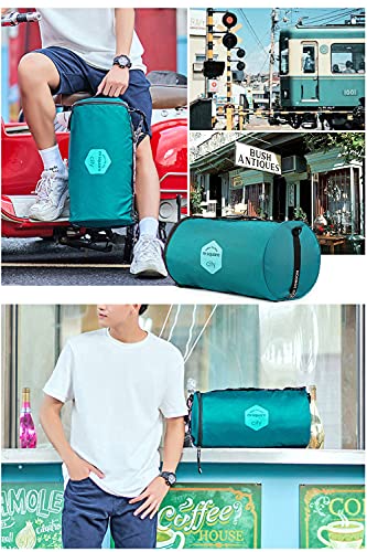 20L Ultralight Sports Duffel Bag, Gym Bag, Water-Resistant Short-Term Travel Bag with Wet Pocket & Shoes Compartment for Men and Women (Lake Blue)2