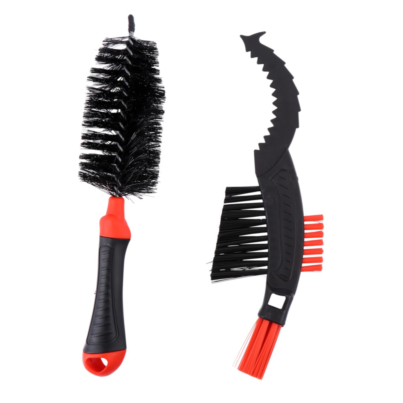 Mikinona 2pcs Bike Chain Kit Durable Ergonomic Brush for Bike Chain Washing Compatible with Urban Racing Easy to Use Cleaning Tool