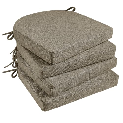 Basic Beyond Chair Cushions for Dining Chairs 4 Pack, Kitchen