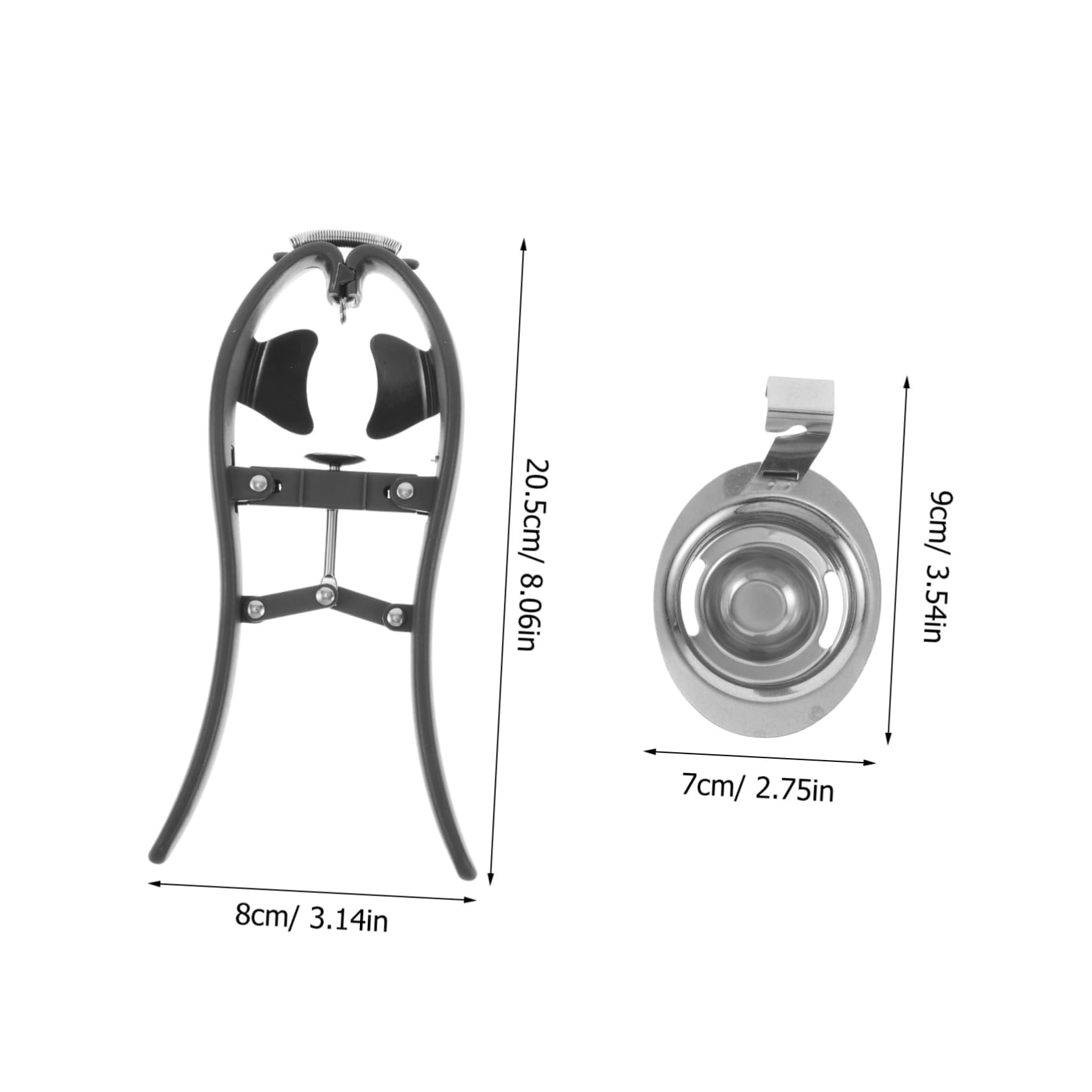 COLLBATH Eggshell Opener Automatic Egg Cracking Machine Stainless Steel Tool Egg Separator Versatile Kitchen Gadget