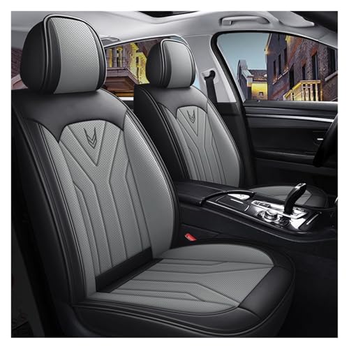 Housse de siège auto universelle Peugeot 308 406 407, protection cuir 5 places et airbag