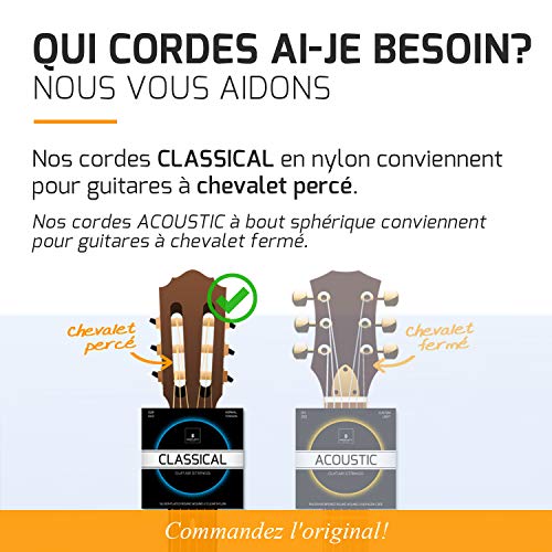 Cordes en nylon pour guitare classique & guitare acoustique ☆ BONUS : Ebook gratuit + 4 plectres + supplément corde de… - Les Beatles, Paul McCartney, John Lennon, RIngo Starr, George Harrison Cordes en nylon pour guitare classique & guitare acoustique ☆ BONUS : Ebook gratuit + 4 plectres + supplément corde de… – Image 6