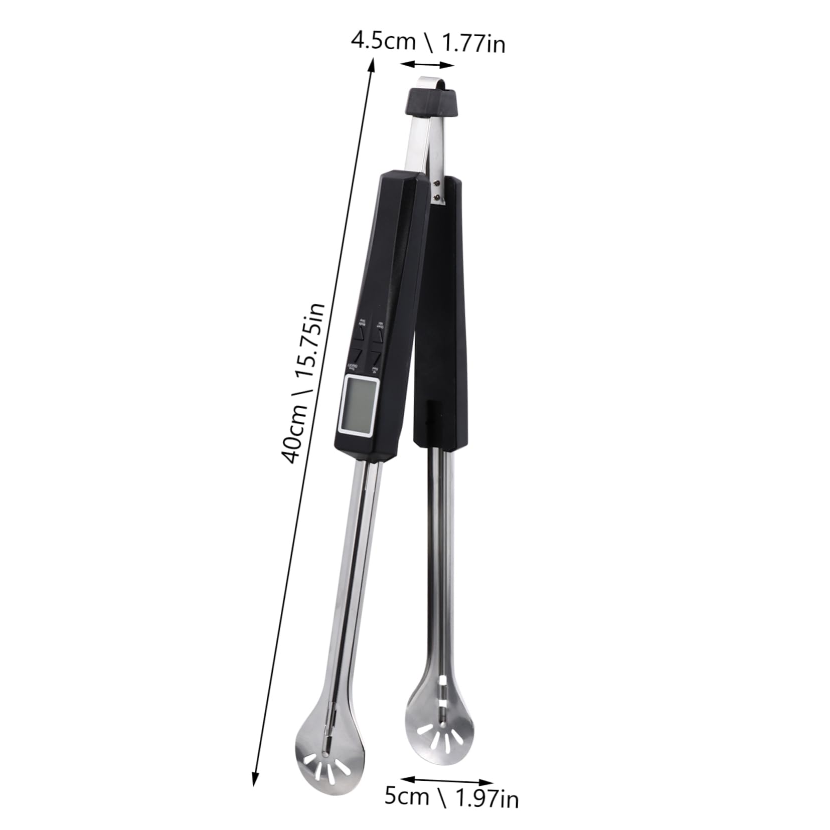 ABOOFAN Termometro per Barbecue con Sonda per Pinze per Alimenti per Letture Accurate della Temperatura per Grigliate Cottura e Cottura al Forno Utensile da Cucina