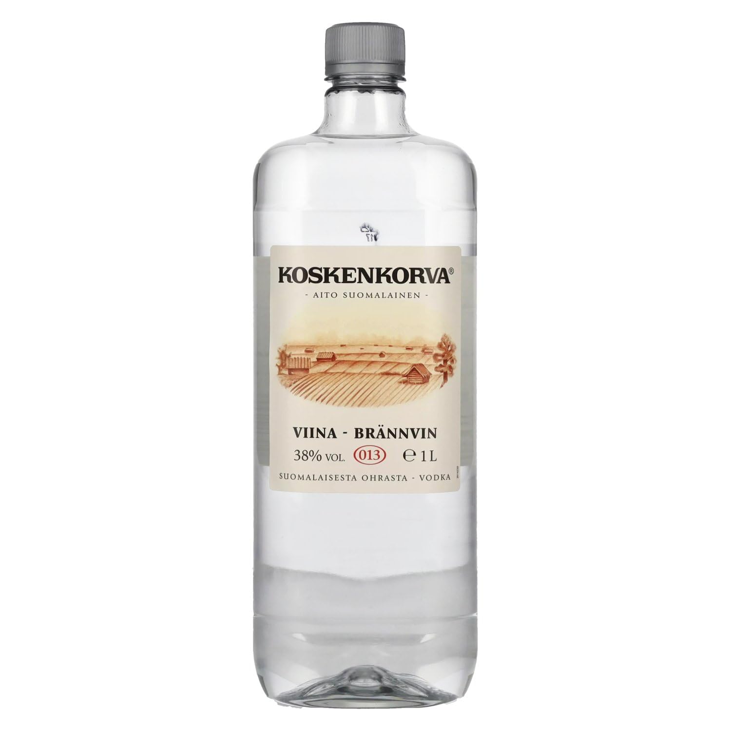 Koskenkorva Vodka VIINA - BRÄNNVIN PET 38% Vol. 1l