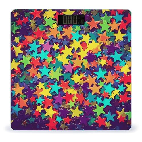 Báscula digital de baño de vidrio templado Many Stars miniatura 1