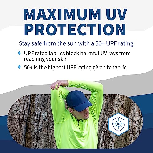 Image of TrailHeads Men's Running Hat with UV Protection | Quick Dry Sports Hats for Men | UPF 50 Hats | Summer Hats for Men