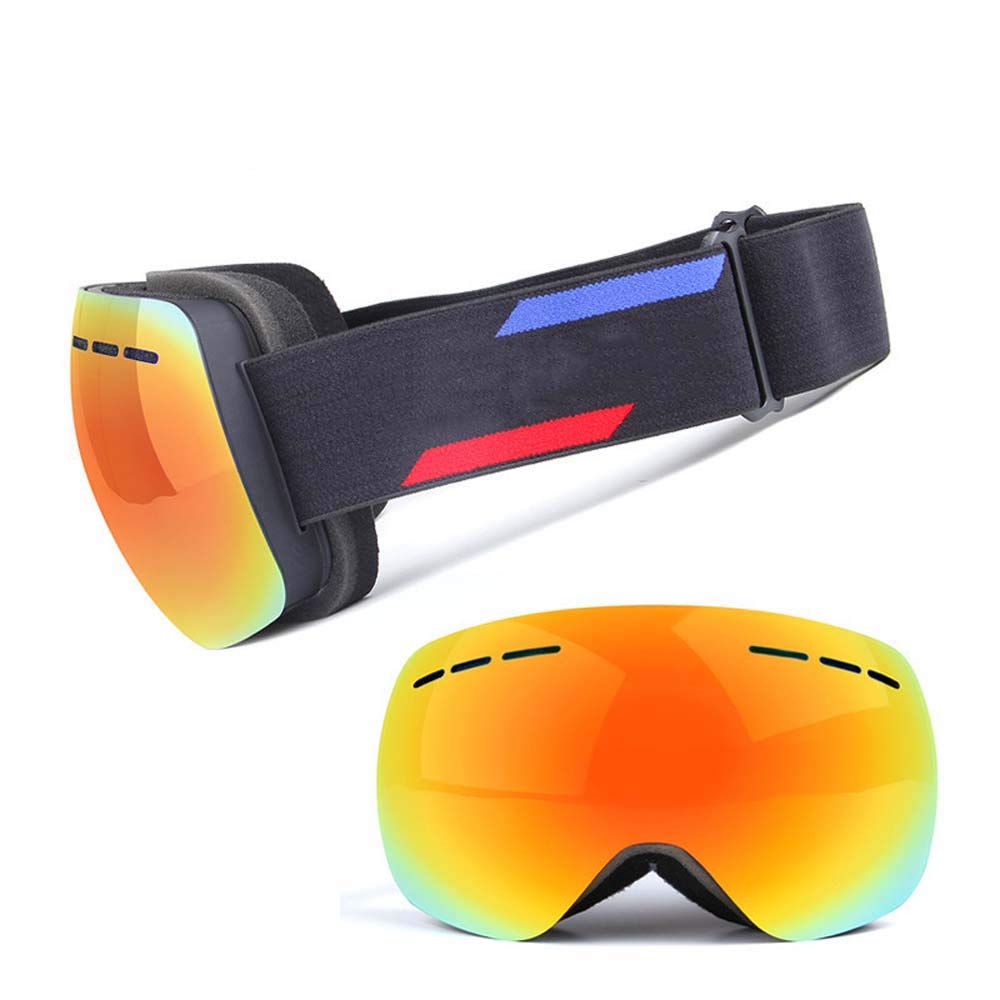 Snowboard gafas JIA para hombres y mujeres para esquiar en días soleados de nieve