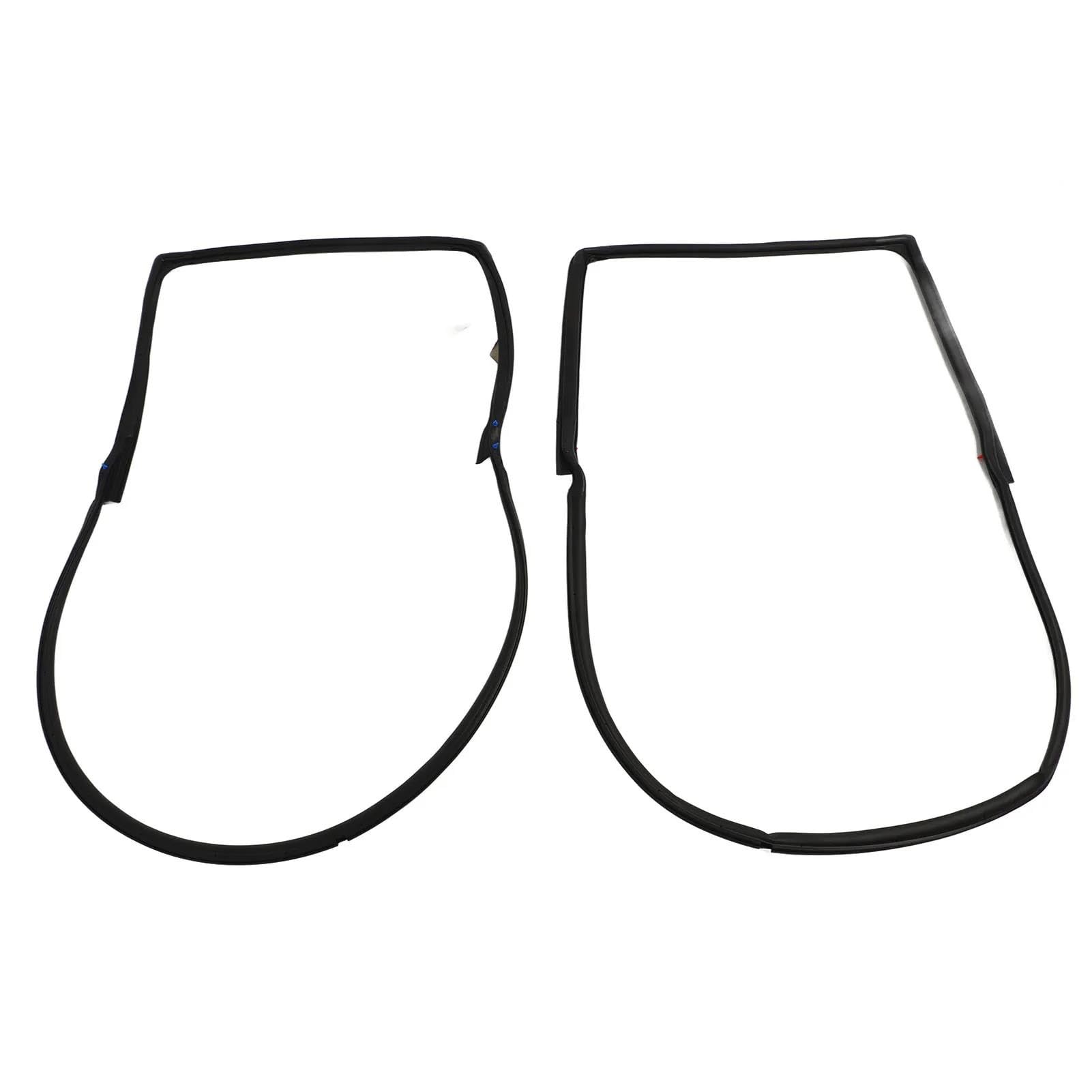 One Color Car Window Rubber Seal For Jeep For Wrangler For Jk 2007-2016 2017 2018 Car Waterproof Front Door Weatherstrip Seal Window Weatherstrip