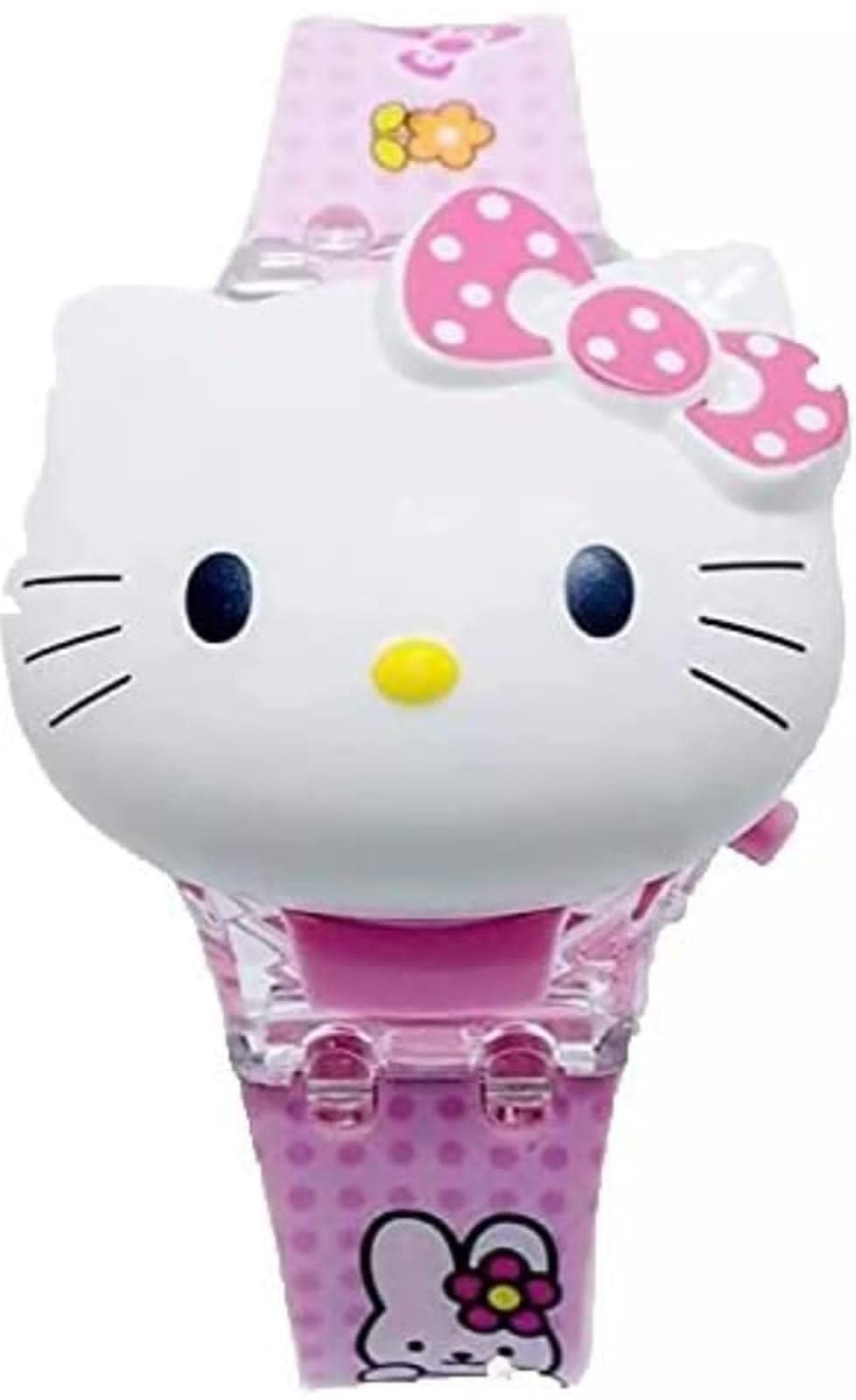 KanishaGlowing Light Watch for Kids, Wrist Watches for Girls of Age 3-13 Years, Cute Cartoon Digital Watches for Girls-Boys, Ideal for Rakshabandhan Giftings