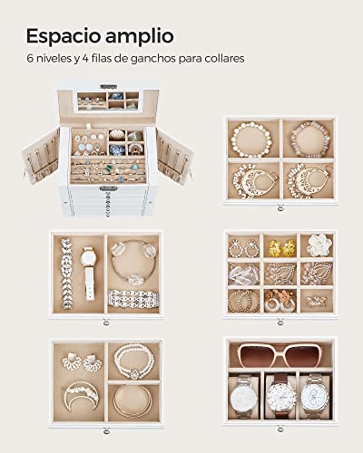 Mejores review On-line Joyero con llave los 7 más buscados. 12 Imagen adicional