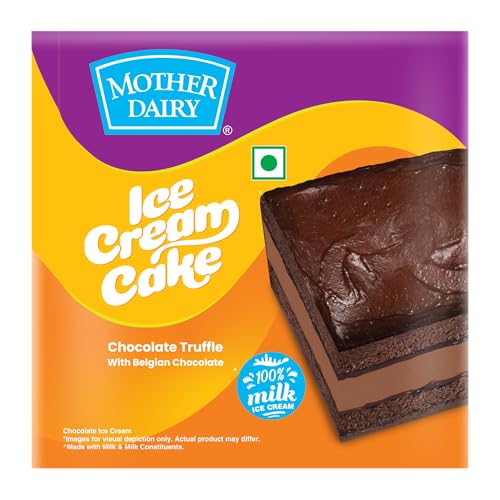 Image of Mother Dairy Chocolate Truffle Cake, 500 ML