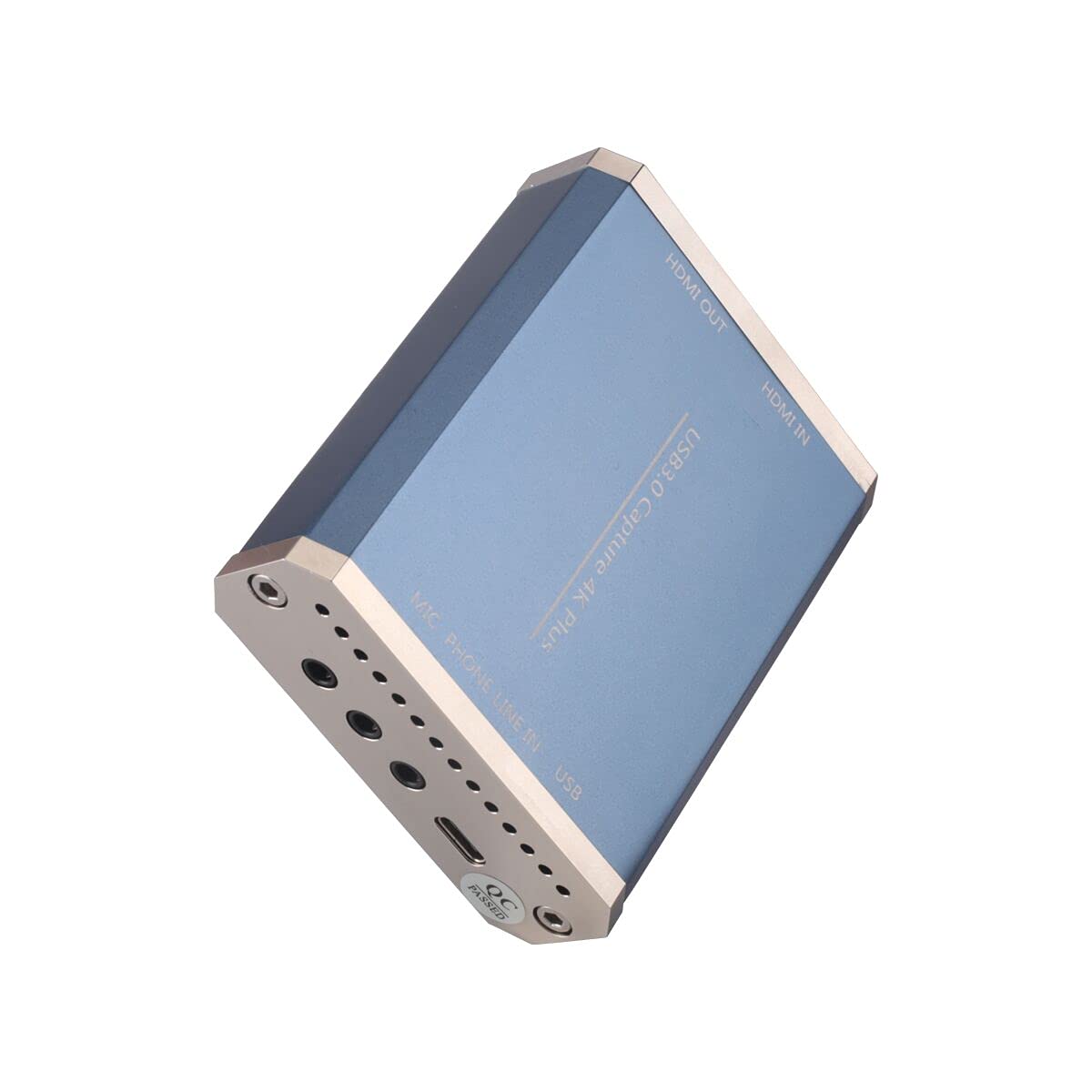 SDTNOVA 4K30 1080P60 HDMI to USB3.0 Video Audio Capture Card 360M/S Stream Convert Uncompressed Full HD Video Capture Card Streaming Live Broadcast YUV422/NV12 Output HDMI Loop Out PnP Free Driver