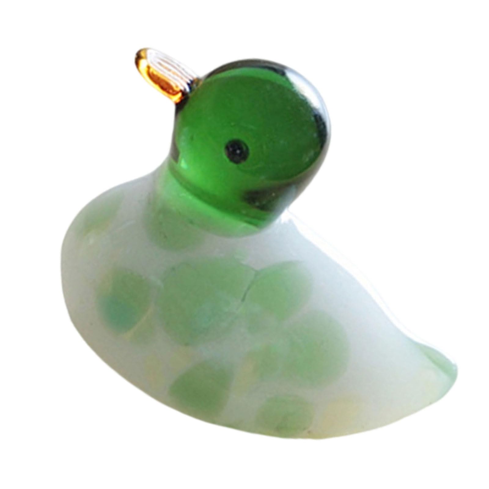 Shunzhong Statue Glass Figurines Art Glass Animal Miniature Figurines for Collectibles, Home Decoration, Gifts
