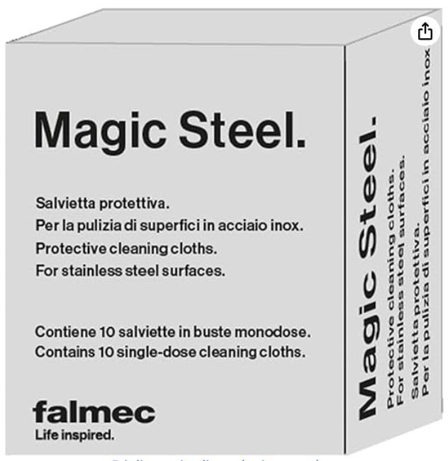 Falmec Salviette magic steel box 10 sztuk KACL.815