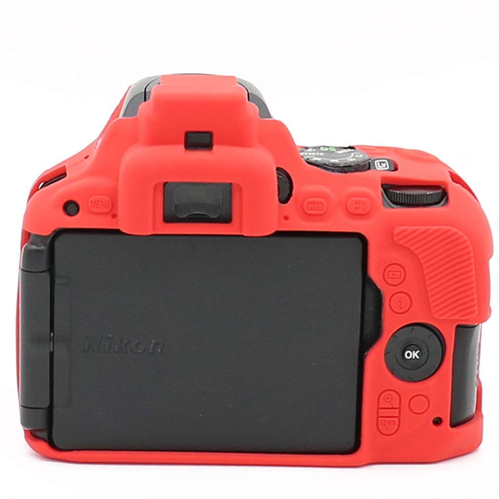Amazon | 赤ニコン Nikon D5500 D5600 専用 TPUシリコンカメラバッグ