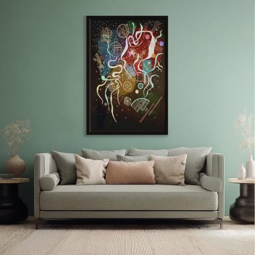 Impression sur toile Kandinsky Movement I habiller un mur vide - 5