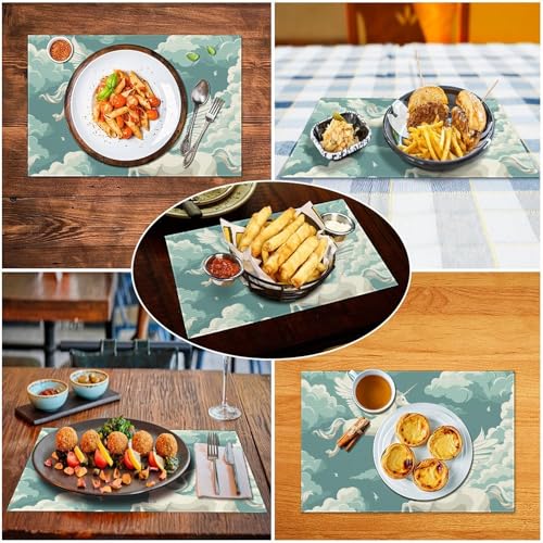 Sets de table en PVC lavables pour protéger votre table - 6