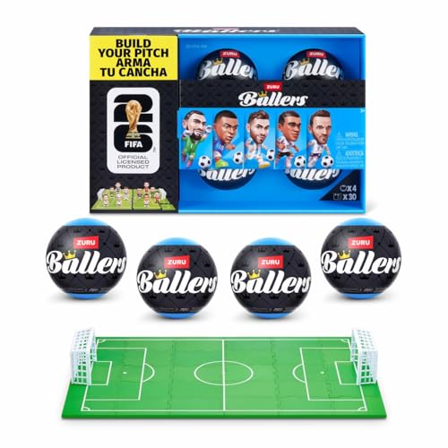 ZURU FIFA WORLD CUP 2026 Ballers 4 Pack for Ages 3 and Up