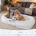 BKNROIHB Cozy Washable Faux Fur Human Dog Bed for People and Pets
