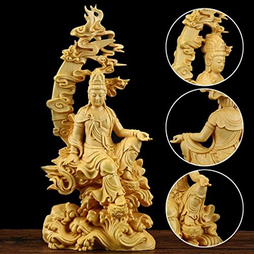 Statue de Bouddha Guanyin sublimez un meuble vide avec cet art